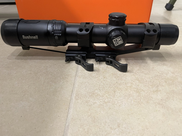 АКЦІЙНА ПРОПОЗИЦІЯ! Приціл Bushnell AR Optics 1-8x24.  BTR-1 з підсвічуванням - фото №2