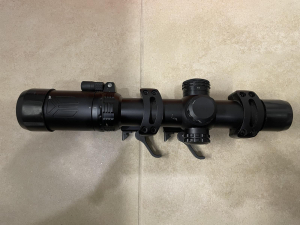АКЦІЙНА ПРОПОЗИЦІЯ! Приціл Bushnell AR Optics 1-8x24.  BTR-1 з підсвічуванням - фото