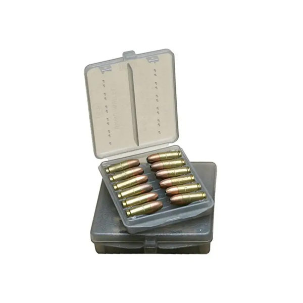 Кейс MTM Ammo Wallet д/піст.патр.45 ACP на 18 патр. к:димчастий - фото