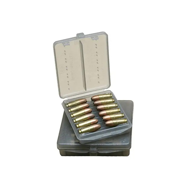 Кейс MTM Ammo Wallet д/піст.патр.9MM, 380 ACP на 18 патр. к:димчастий - фото