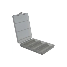 Коробка MTM Ammo Wallet д/.патр 17 HMR, 22WMR, 22LR .17 HMR на 30 патр. к:димчастий