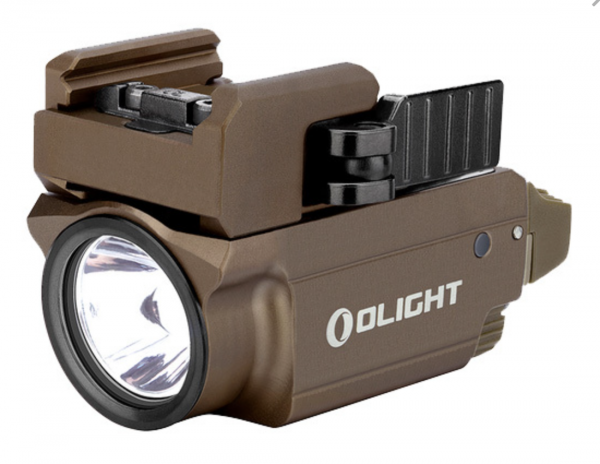 Ліхтар Olight Baldr Mini Desert Tan. Зелений ЛЦВ - фото №4