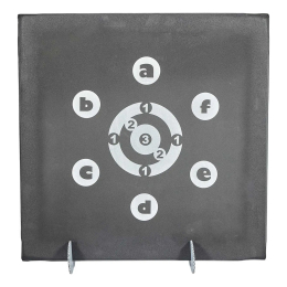 Мішень для стрільби Yate Start №3, 90x90x7cm, 20 lbs,  з підставкою