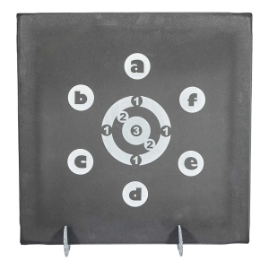Мішень для стрільби Yate Start №3, 90x90x7cm, 20 lbs,  з підставкою - фото