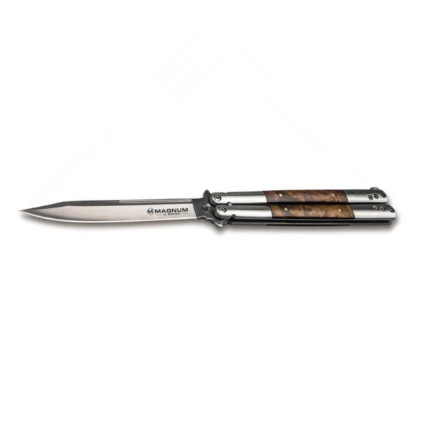 Ніж Boker Magnum Balisong Wood Large - фото