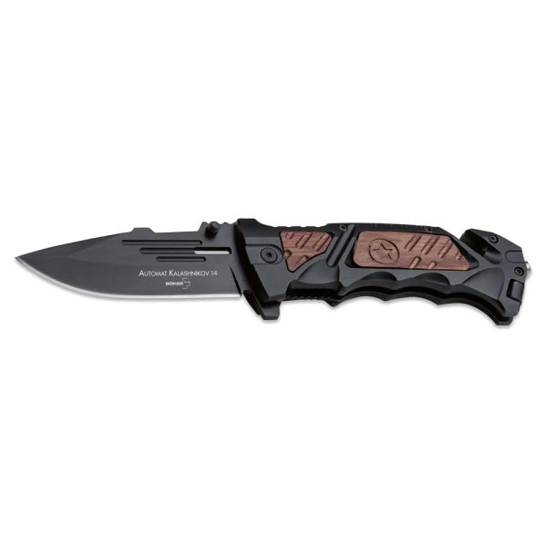 Ніж Boker Plus AK-14 Black Blade - фото