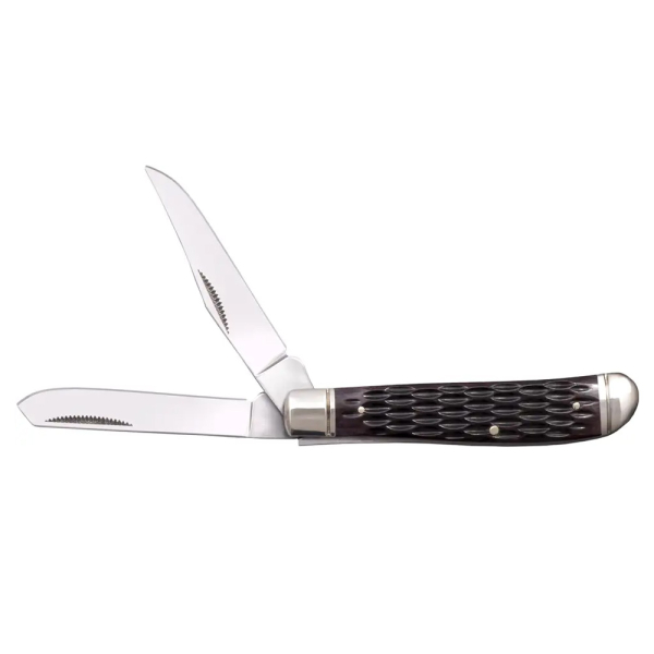 Ніж Cold Steel Mini Trapper Jigged Bone - фото