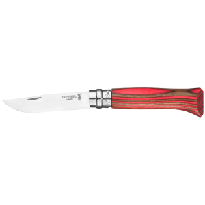 Ніж Opinel №8 VRI Laminated, к:червоний - фото