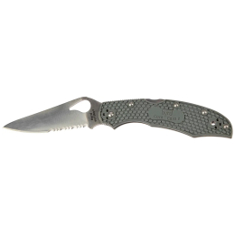 Ніж Spyderco Byrd Byrd Cara Cara 2, напівсерейтор, Сірий