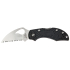 Ніж Spyderco Byrd Robin 2 Wharncliffe, серрейтор к:black