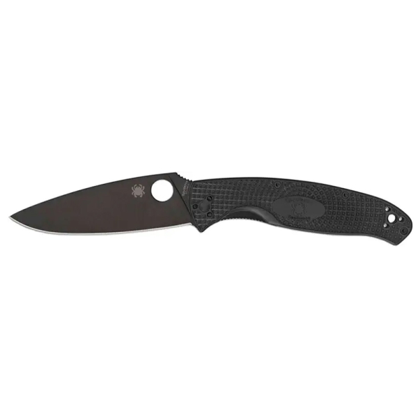 Ніж Spyderco Resilience Black Blade FRN Spyderco Resilience Black Blade FRN - фото
