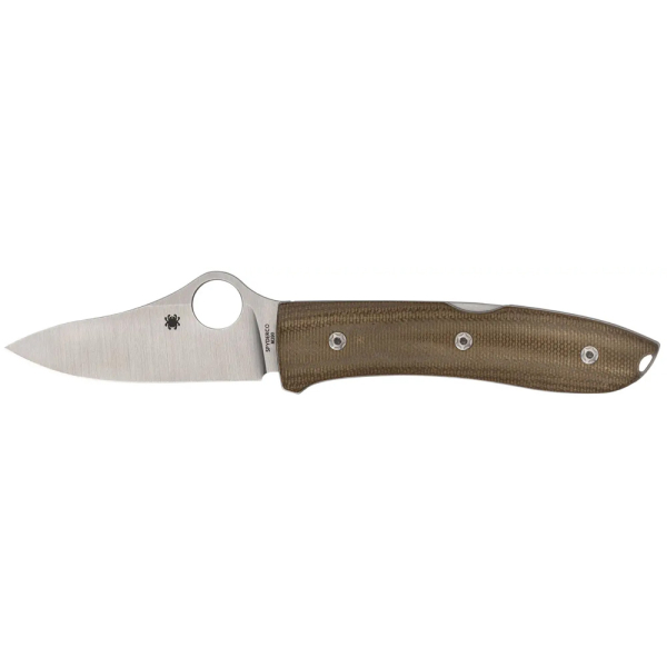 Ніж Spyderco Spyopera, M390 к:brown - фото