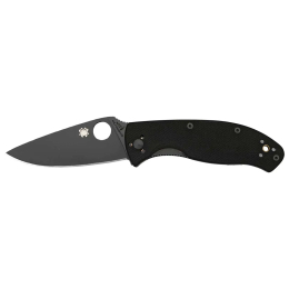 Ніж Spyderco Tenacious Black Blade, колір: чорний