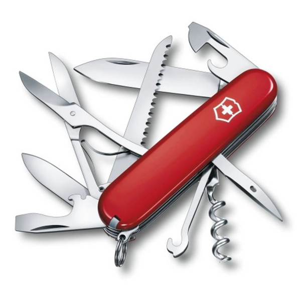 Ніж VICTORINOX 1.3713 Huntsman Червоний - фото