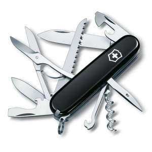 Ніж VICTORINOX 1.3713.3 Huntsman Чорний - фото