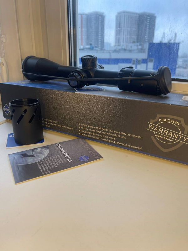 Оптичний приціл Discovery Optics HD 5-25X50 SFIR FFP 30mm - фото №2