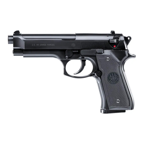 Пістолет страйкбольний Umarex Beretta M9 World Defender spring 6 мм к:black - фото