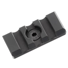 Планка Leapers M-LOK Picatinny 3 slots 4 см к:black