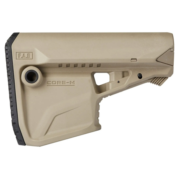 Приклад FAB Defense GL-CORE M для AR15, з кріпленням під магазин (без магазину) к:пісочний - фото