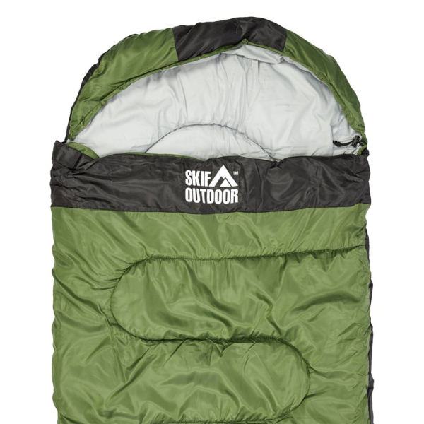 Спальний мішок Skif Outdoor Morpheus 1900 (comf. +10°c/ extr. -2°c), колір: green/black - фото №3