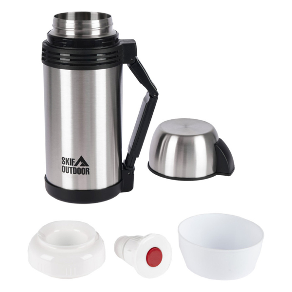 Термос Skif Outdoor Caravanner, 1.5L к:silver - фото №2
