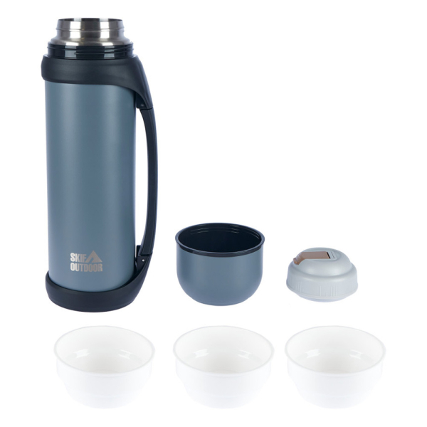 Термос Skif Outdoor Cruiser, 2.2L к:grey - фото №2