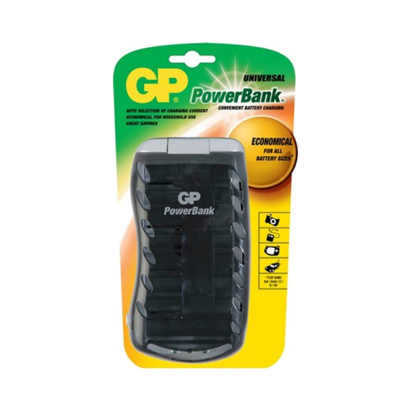 Зарядний пристрій GP PB19GS-C1 універсальний для NiMH без аккумулятора - фото №2